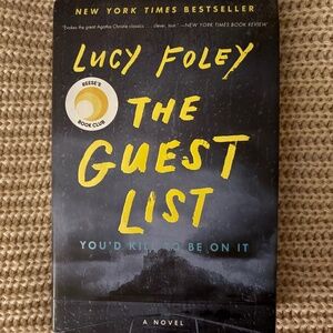 The Guest List by Lucy Foley (hard cover!)